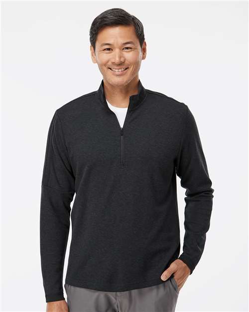 Men's 3-Stripes Quarter-Zip Pullover Sweater - DTF Print Canada