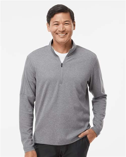Men's 3-Stripes Quarter-Zip Pullover Sweater - DTF Print Canada