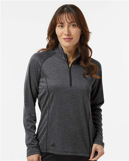 Women's Space Dyed Quarter-Zip Pullover - DTF Print Canada