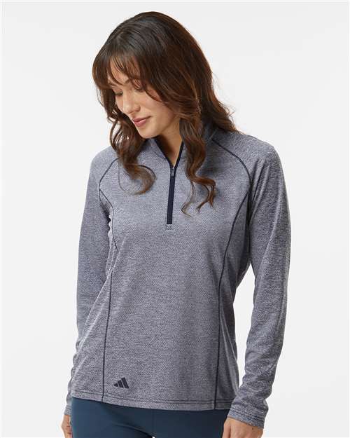 Women's Space Dyed Quarter-Zip Pullover - DTF Print Canada