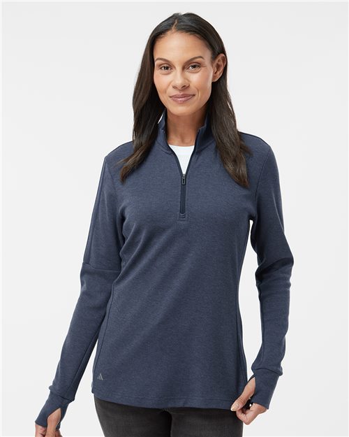 Women's 3-Stripes Quarter-Zip Pullover Sweater - DTF Print Canada