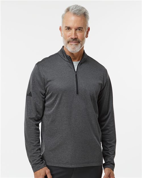 Men's Space Dyed Quarter-Zip Pullover - DTF Print Canada