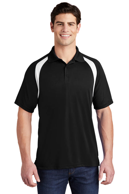 Colorblock Raglan Polo - DTF Print Canada