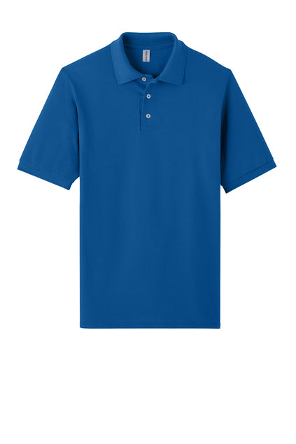 Unisex Premium Ring Spun Cotton Pique Sport Shirt - DTF Print Canada