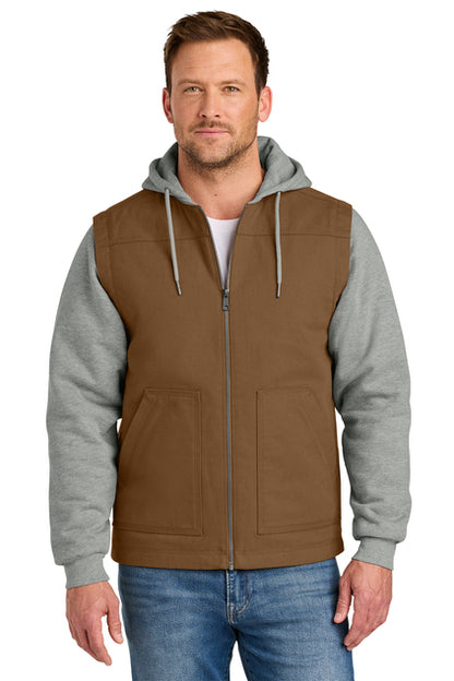 Duck Fleece Full-Zip Hooded Jacket - DTF Print Canada