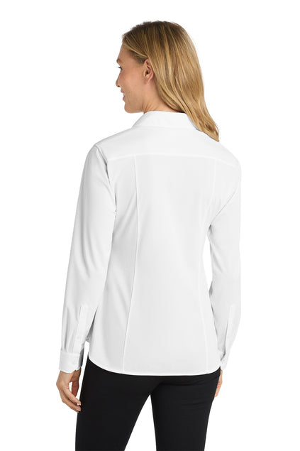 Women's Dimension Knit Dress Shirt - DTF Print Canada