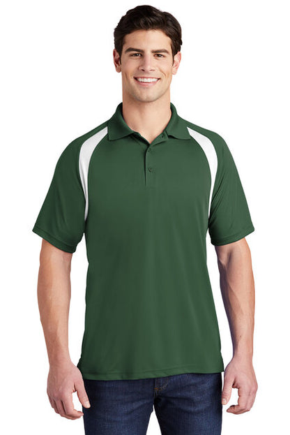 Colorblock Raglan Polo - DTF Print Canada