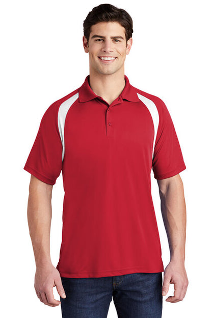 Colorblock Raglan Polo - DTF Print Canada