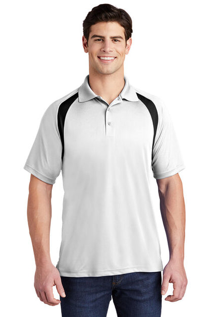 Colorblock Raglan Polo - DTF Print Canada