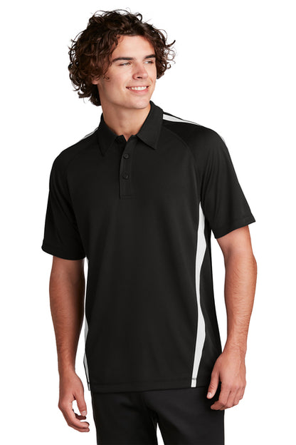Micro-Mesh Colorblock Polo - DTF Print Canada