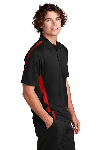 Micro-Mesh Colorblock Polo - DTF Print Canada
