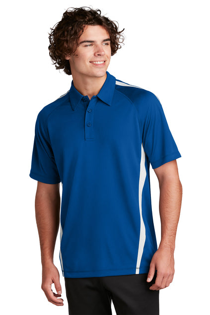 Micro-Mesh Colorblock Polo - DTF Print Canada