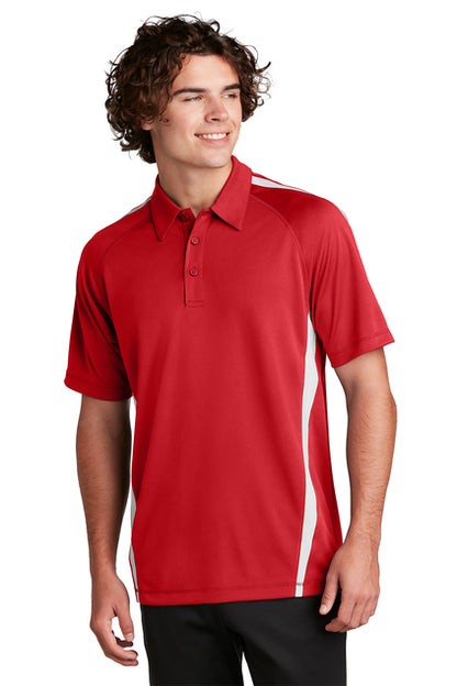 Micro-Mesh Colorblock Polo - DTF Print Canada