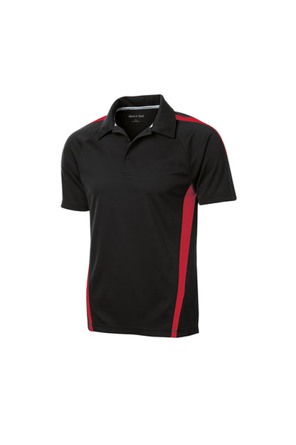 Micro-Mesh Colorblock Polo - DTF Print Canada