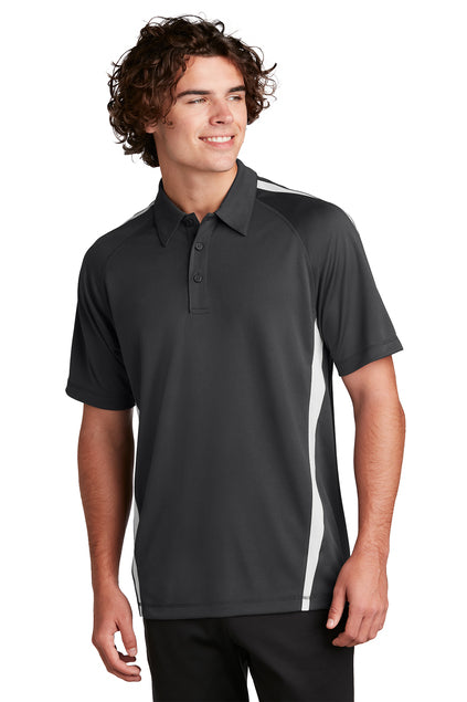 Micro-Mesh Colorblock Polo - DTF Print Canada