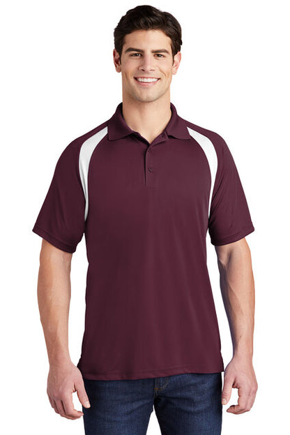 Colorblock Raglan Polo - DTF Print Canada