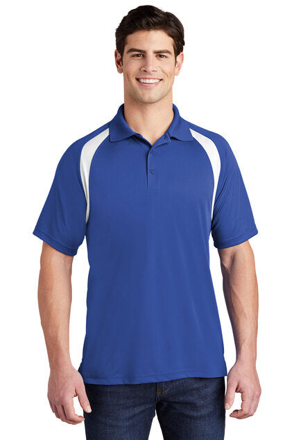 Colorblock Raglan Polo - DTF Print Canada