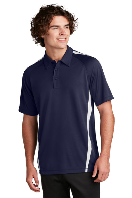 Micro-Mesh Colorblock Polo - DTF Print Canada