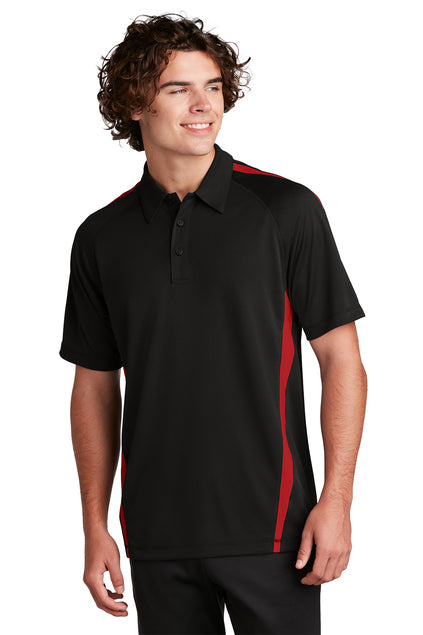 Micro-Mesh Colorblock Polo - DTF Print Canada