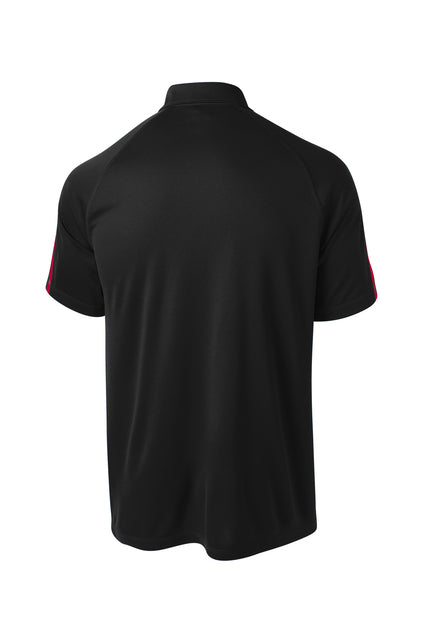 Micro-Mesh Colorblock Polo - DTF Print Canada