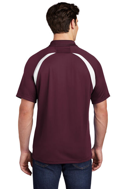 Colorblock Raglan Polo - DTF Print Canada
