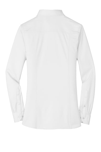 Women's Dimension Knit Dress Shirt - DTF Print Canada