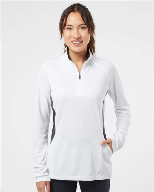 Women's Lightweight Quarter-Zip Pullover - DTF Print Canada