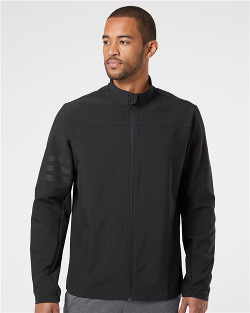 Men's 3-Stripes Full-Zip Jacket - DTF Print Canada