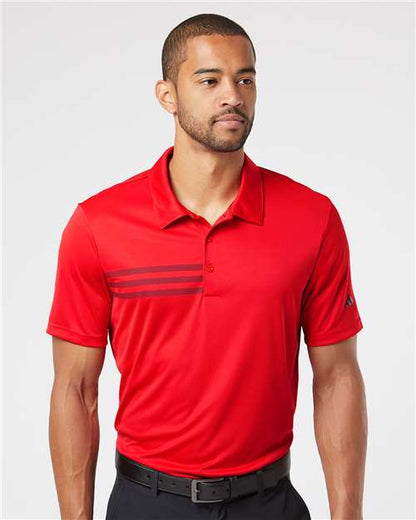 Men's 3-Stripes Chest Polo - DTF Print Canada