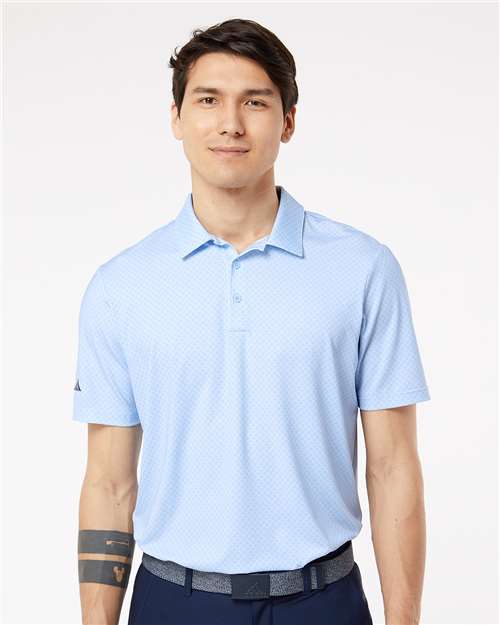 Men's Diamond Dot Print Polo - DTF Print Canada