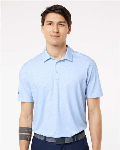 Men's Diamond Dot Print Polo - DTF Print Canada