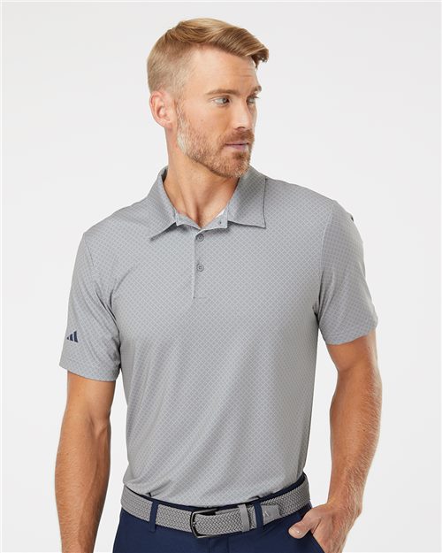 Men's Diamond Dot Print Polo - DTF Print Canada