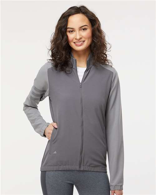Women's 3-Stripes Full-Zip Jacket - DTF Print Canada